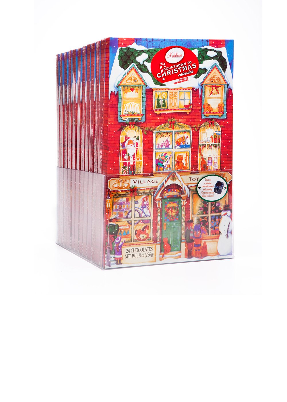 MAD - CALENDAR VILLAGE TOY SHOP 12 CT (X)