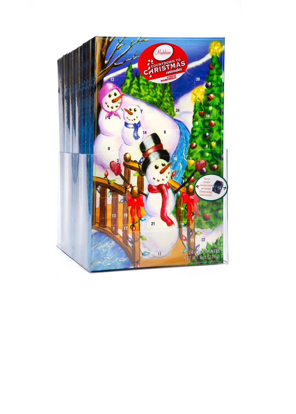 MAD - CALENDAR CHRISTMAS BY CREEK 12 CT (X)