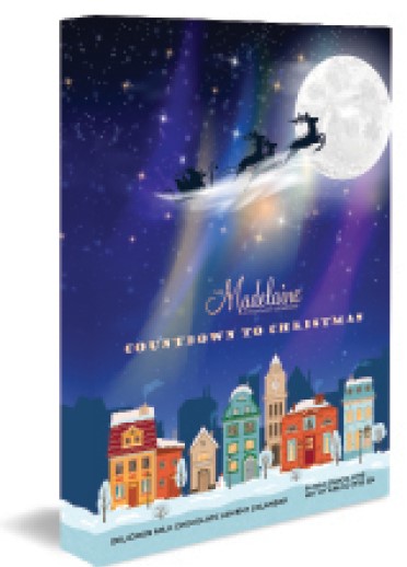 MADELAINE - ADVENT CALENDAR BOOK 6.96 OZ 12 CT (X)