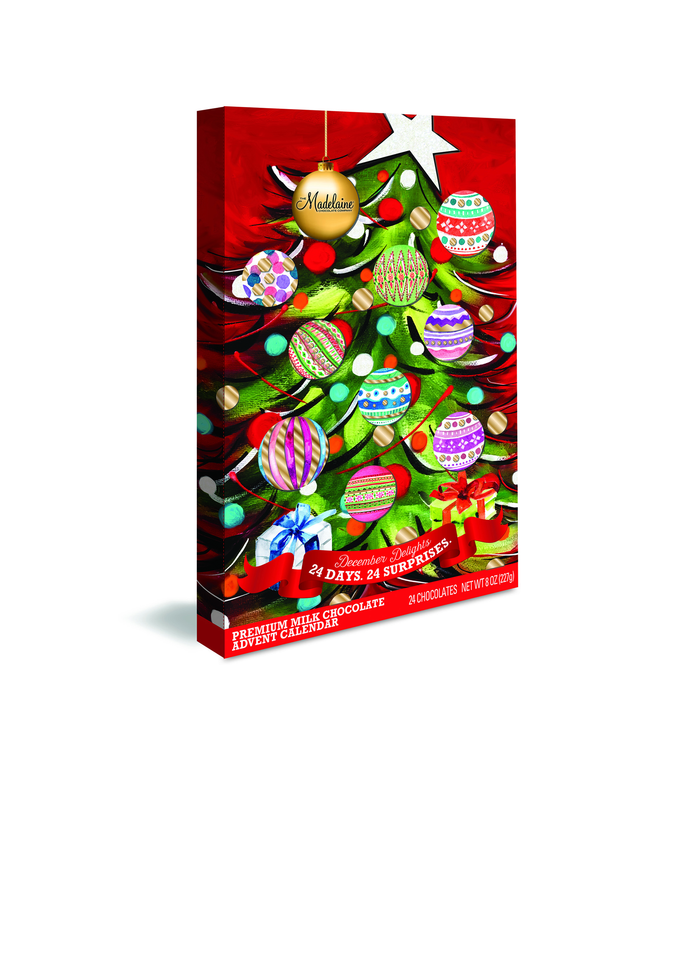 MAD - CALENDAR CHRISTMAS TREE 12 CT (X)