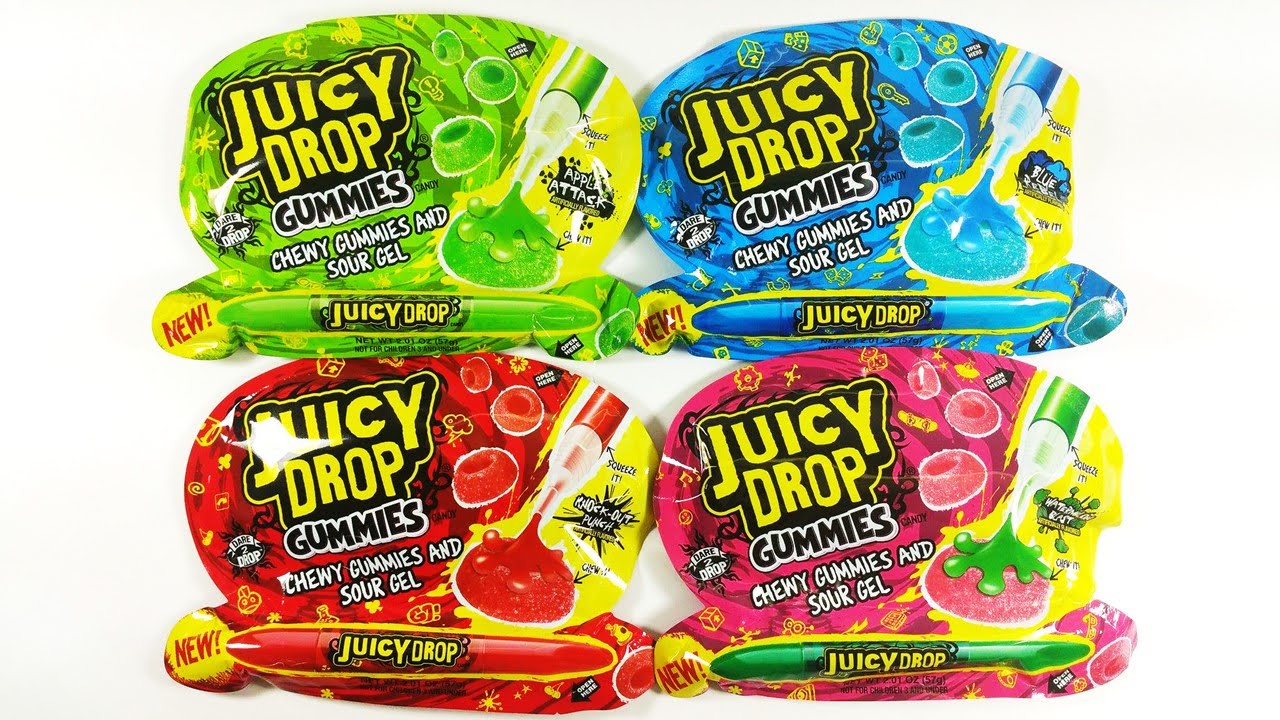 TOPPS - JUICY DROP GUMMIES 16 CT