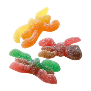 VIDAL - GUMMI HAIRY SPIDERS (H)