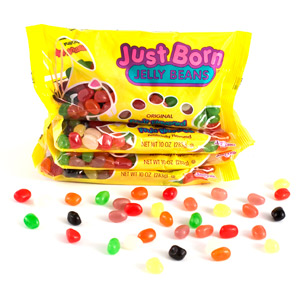 JUST BORN - ASST JELLY EGGS(10 OZ/24 CT) 15 LBS