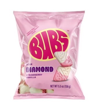 BUBS - STRAWBERRY BANANA 5.5 OZ BAG 8 CT
