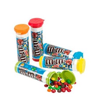 MARS - M&M MINI TUBES MILK 1.65 OZ 24 CT