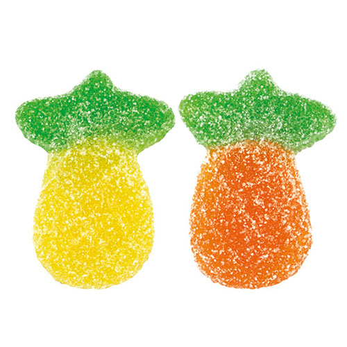 VIDAL - GUMMI SOUR PINEAPPLES