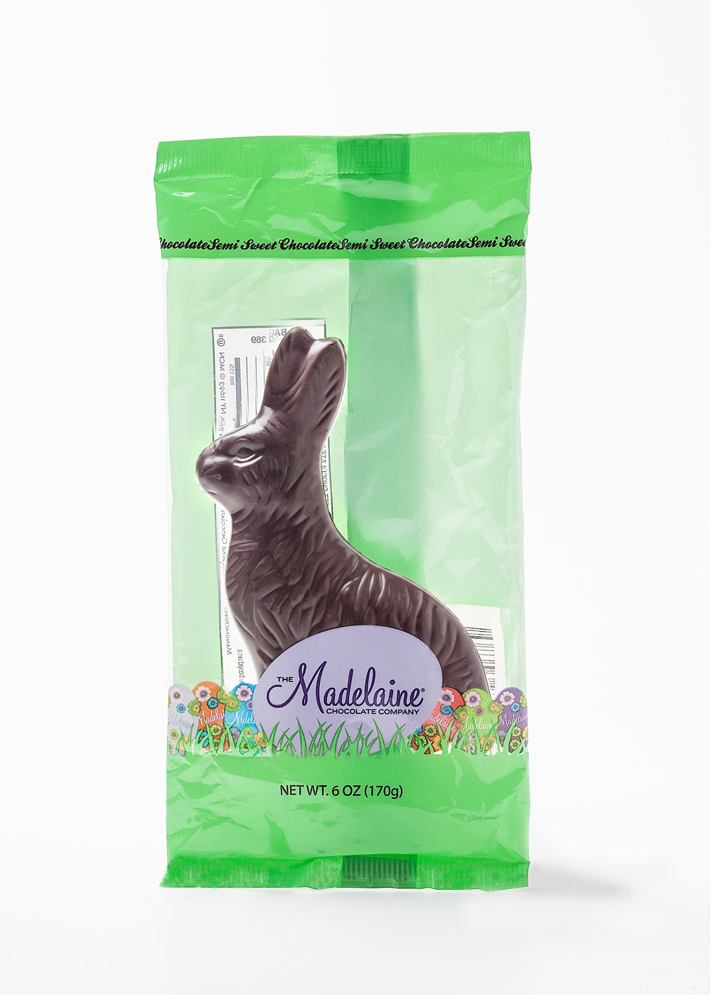 MAD - RABBIT 6 OZ SITTING DARK (CELLO) -48 CT (E)