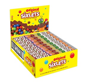 SWEETWORKS - 72 CT SIXLETS 12 BALL TUBE