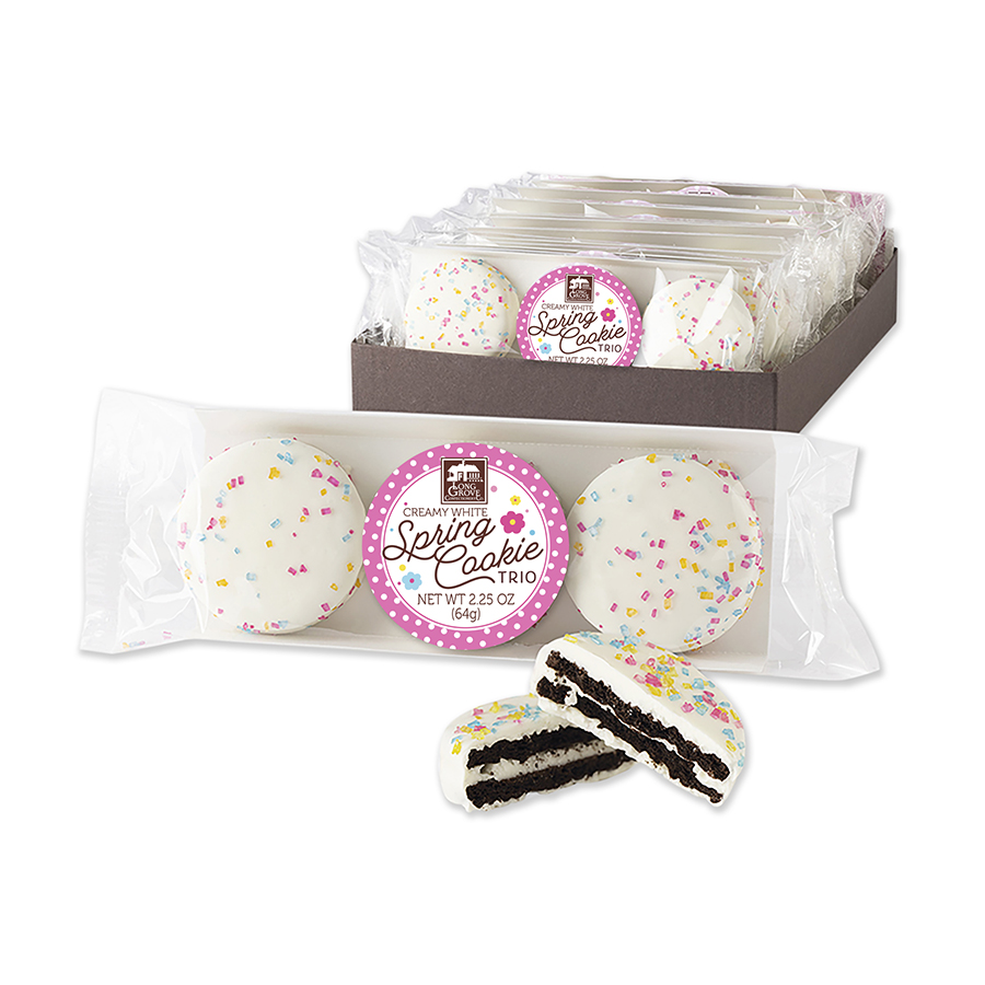 LONG GROVE - WHITE SPRING COOKIE PACK 2.25 OZ 24 CT (E)