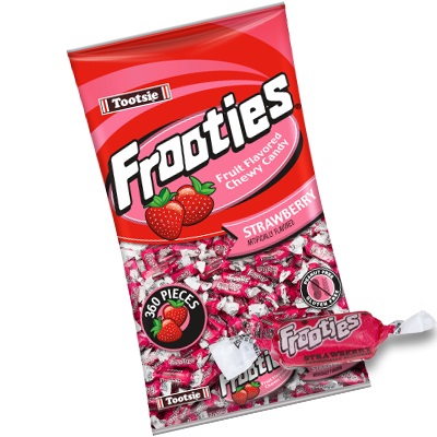 TOOTSIE - FROOTIES STRAWBERRY 360 CT