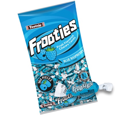 TOOTSIE - FROOTIES BLUE RASP 360 CT