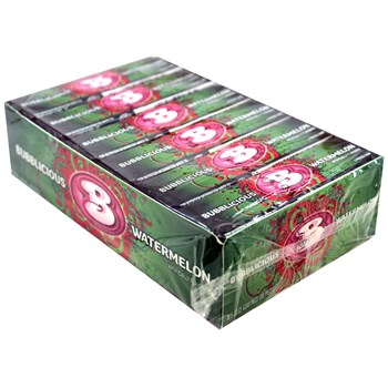 VAN MELLE - BUBBLICIOUS GUM / WATERMELON 18 CT
