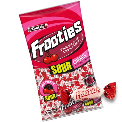 TOOTSIE - FROOTIES SOUR CHERRY 360CT