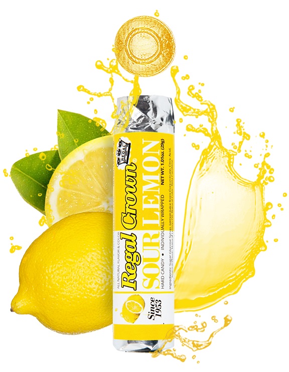 ICONIC - REGAL CROWN SOUR LEMON ROLLS 24 CT