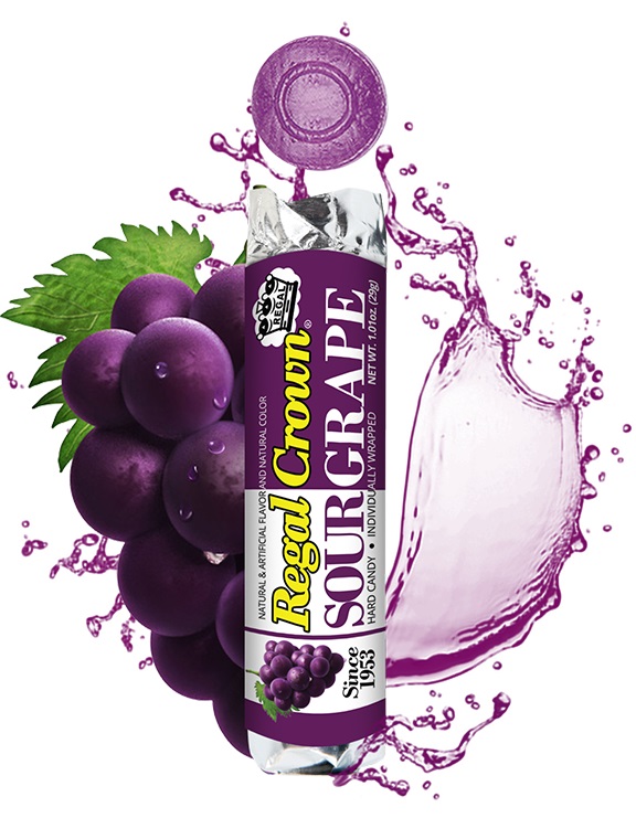 ICONIC - REGAL CROWN SOUR GRAPE ROLLS 24 CT