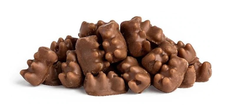 (K) GUMMI BEARS - MILK CHOC