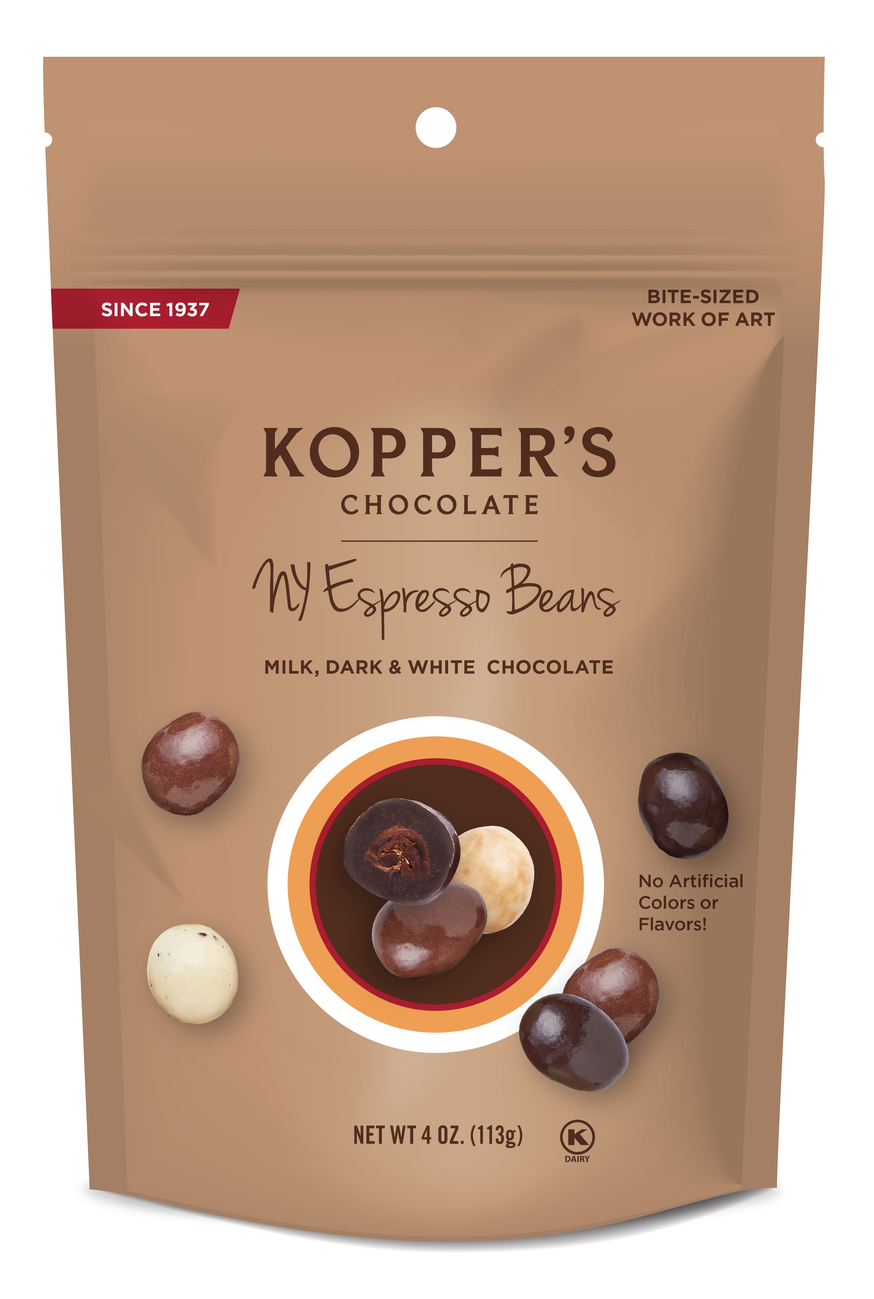 (K) 4 OZ BAG - NY ESPRESSO BEANS 12 CT (X)
