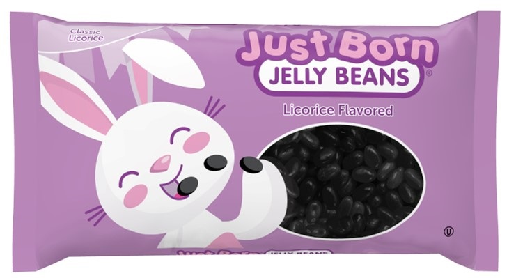 JUST BORN - LICORICE JELLY EGGS (46568)