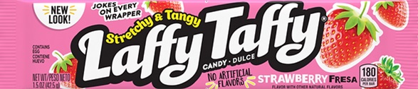 NESTLE - LAFFY TAFFY BARS 24 CT STRAW