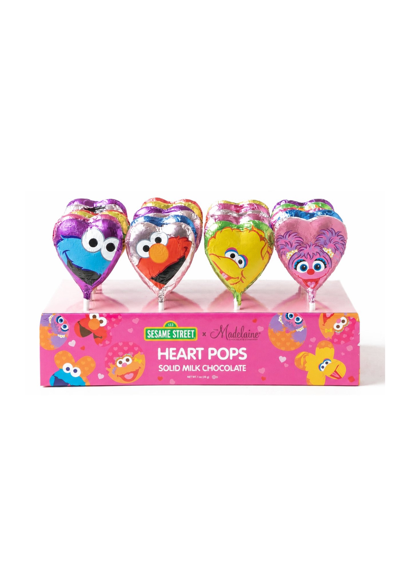 MAD - SESAME STREET VAL POPS .5 OZ 48 CT (V)