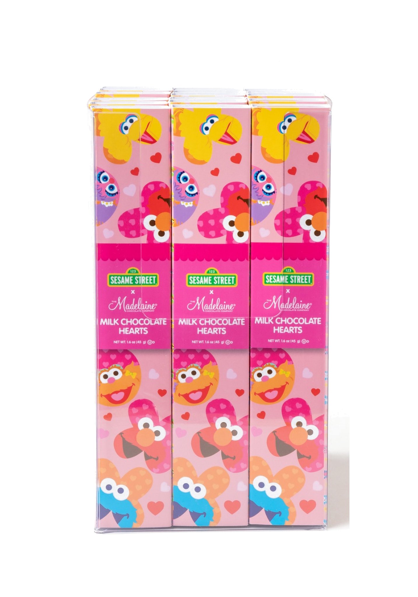 MAD - SESAME STREET HEART GIFT STICK 1.6 OZ 24 CT (V)