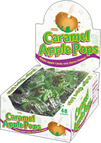 TOOTSIE - CARAMEL APPLE POPS 48 CT