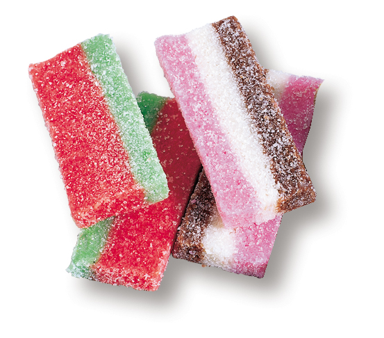 (A) COCONUT STRIPS - WATERMELON (SUMMER ONLY)