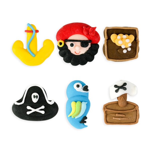 CALJAVA - PIRATE SET ASST ICINGS 144 PCS (E)
