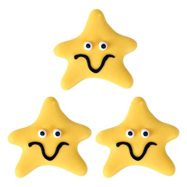 CALJAVA - HAPPY STARFISH ICINGS 140 PCS (E)