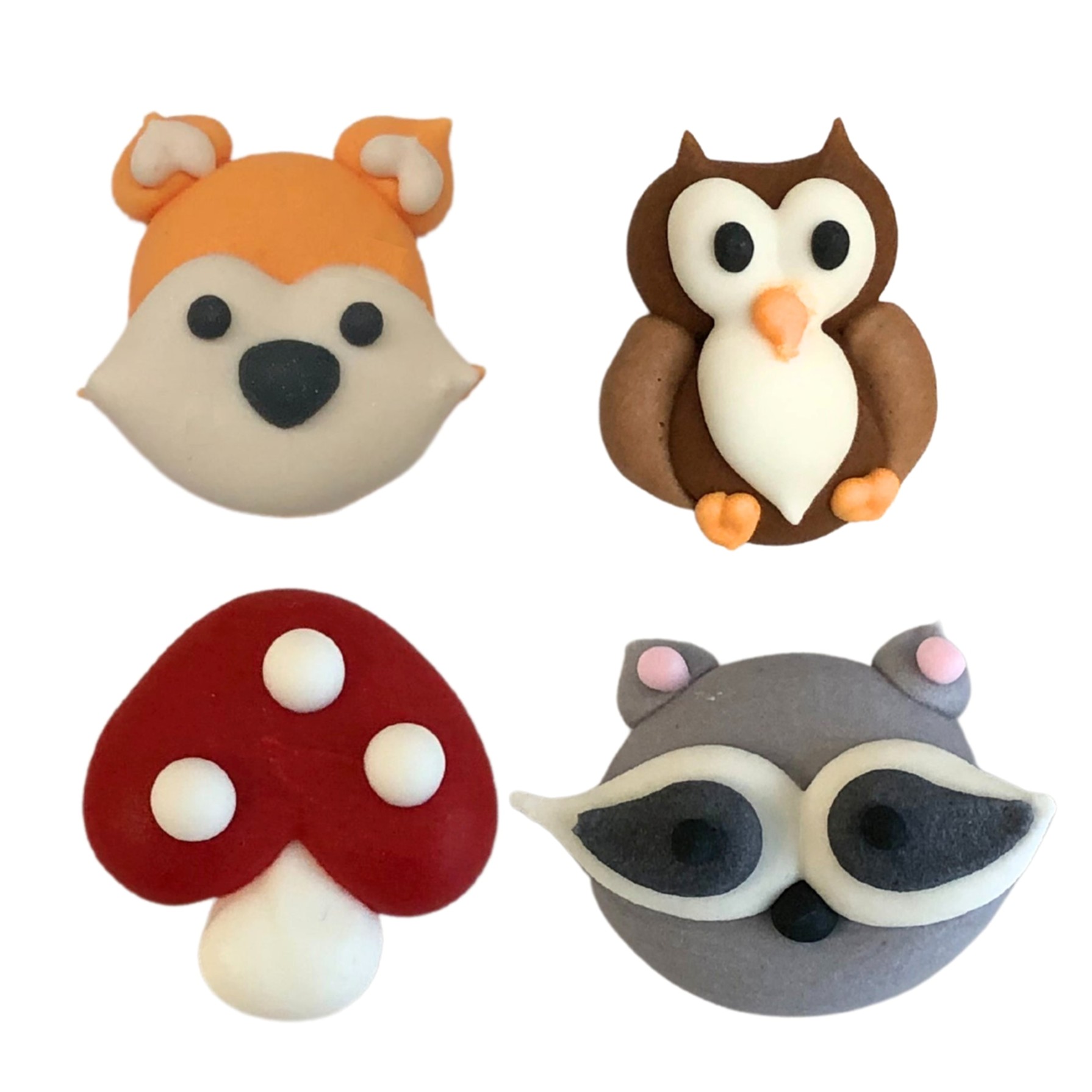 CALJAVA - WOODLAND ANIMAL ASST ICINGS 128 PCS (E)