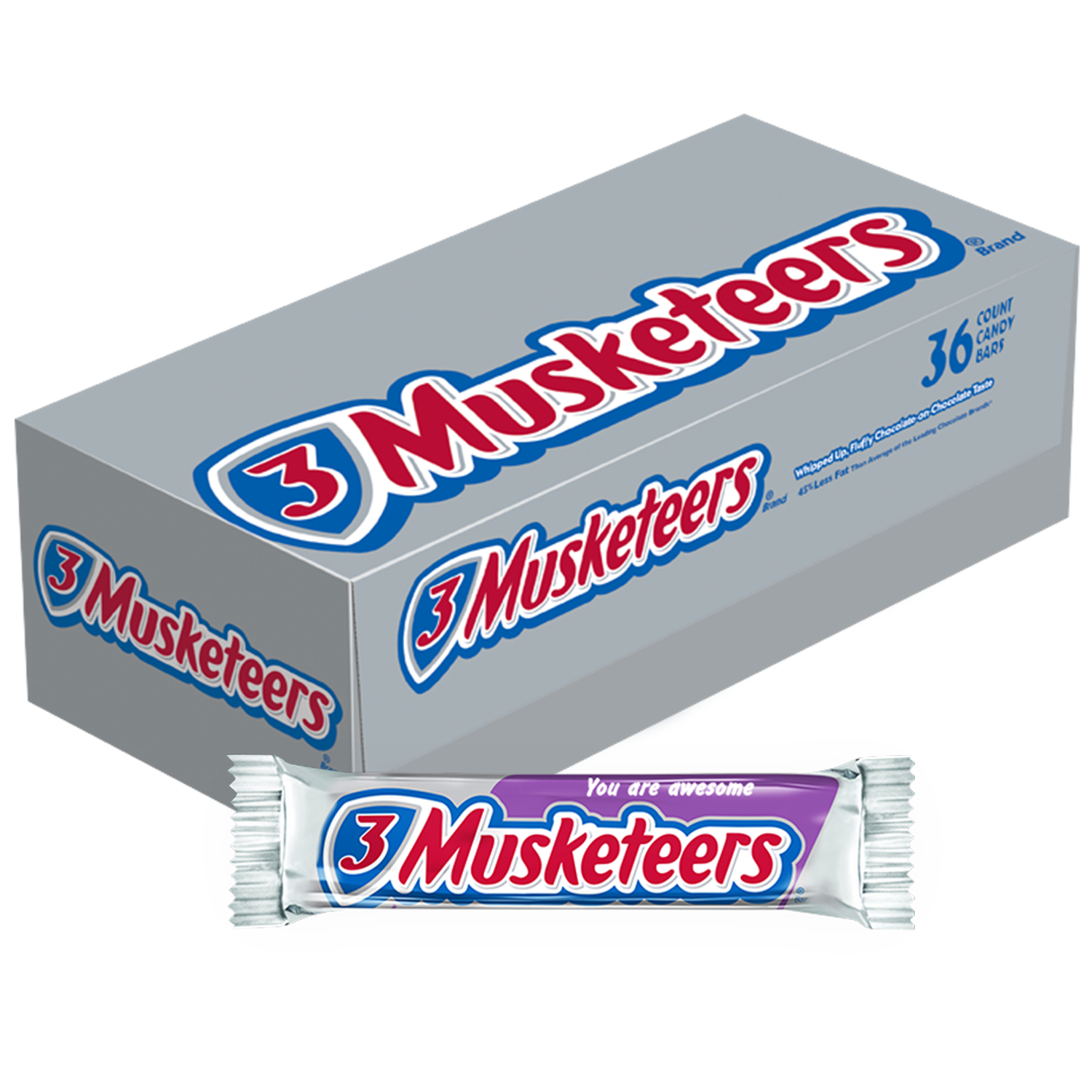 MARS - 3 MUSKETEERS BARS 1.92 OZ 36 CT