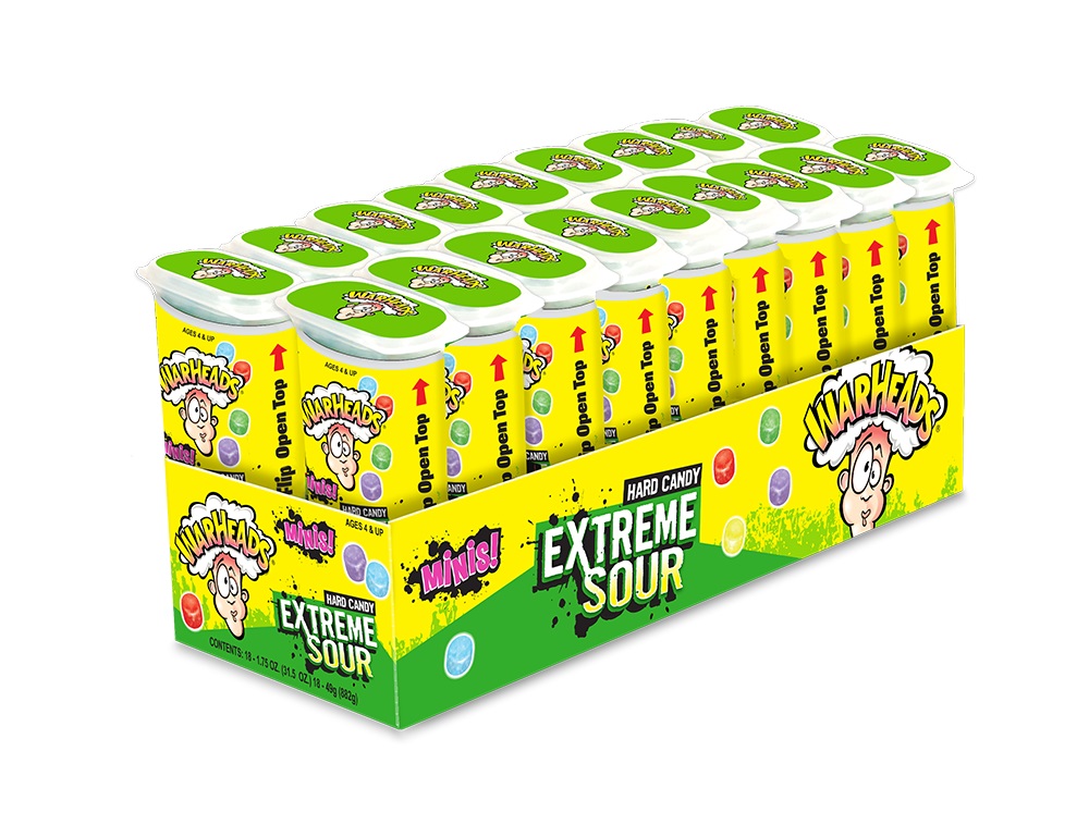 IMPACT - EXTREME WARHEADS MINI 1.75 OZ 18CT