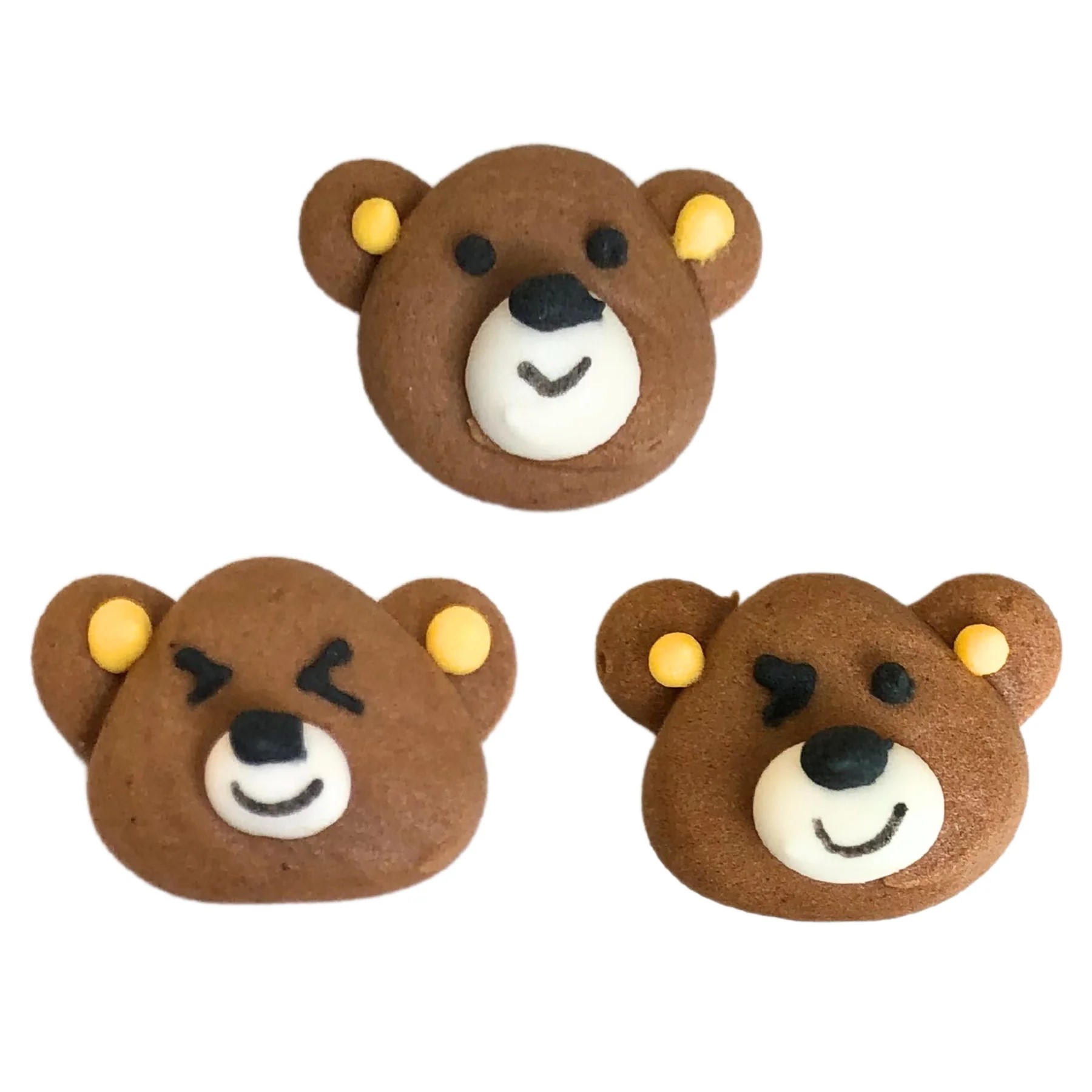 CALJAVA - BEAR FACE ICING 162 PCS (S)