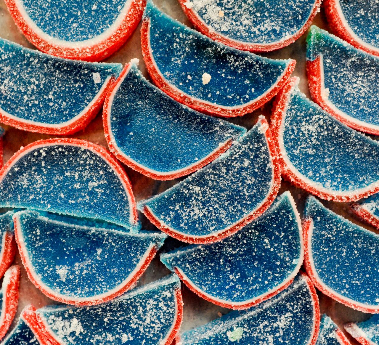 BOSTON FRUIT SLICES - BLUE RASPBERRY