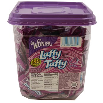 NESTLE - LAFFY TAFFY TUB GRAPE 145 CT