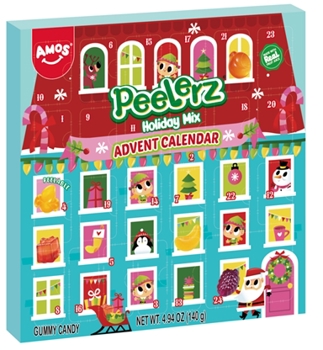 AMOS SWEETS - XMAS ADVENT CALENDAR 4.94 OZ 12 CT (X)