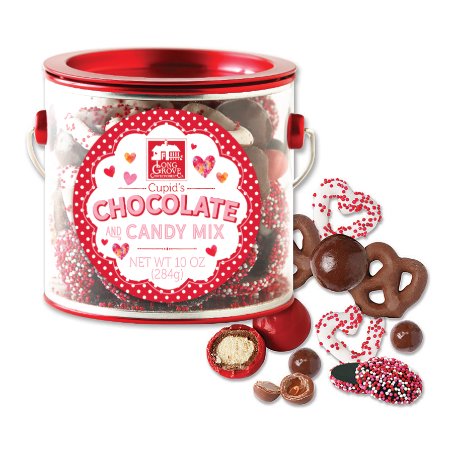LONG GROVE - CUPID CHOC/CANDY MIX 10 OZ 8 CT (V)