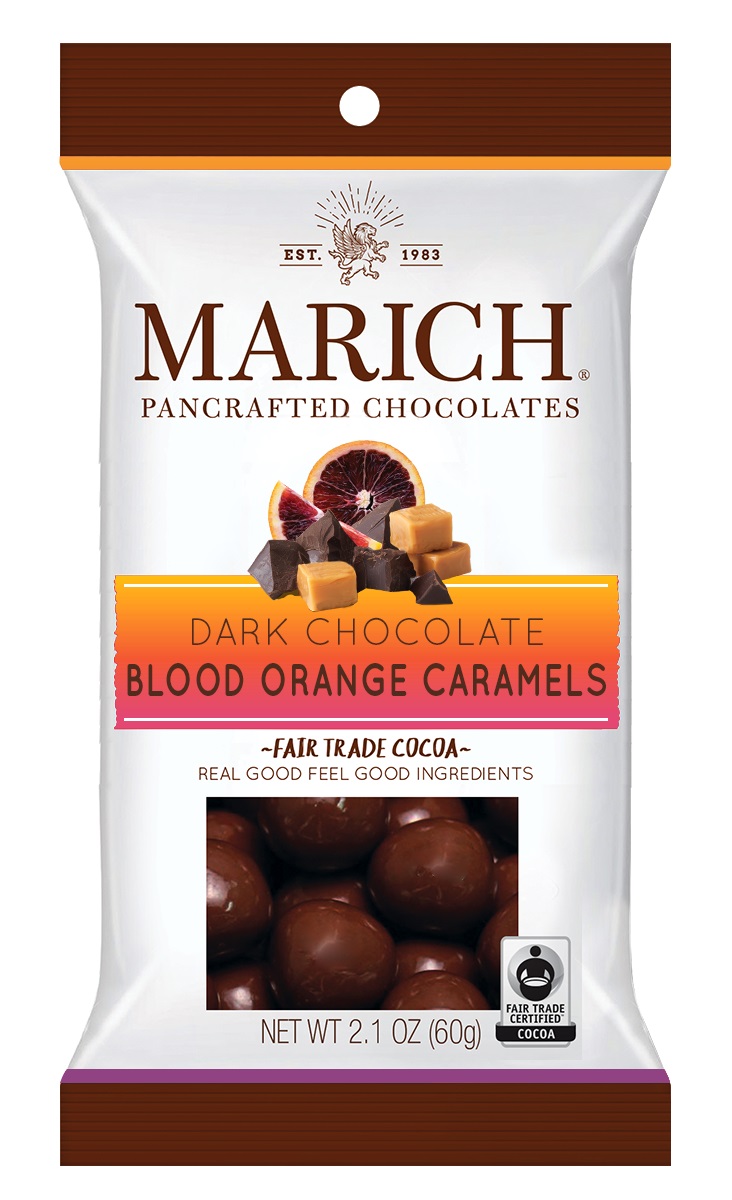 ZZ MARICH - 2.1 OZ DK BLOOD ORG CARAMELS (DISC)