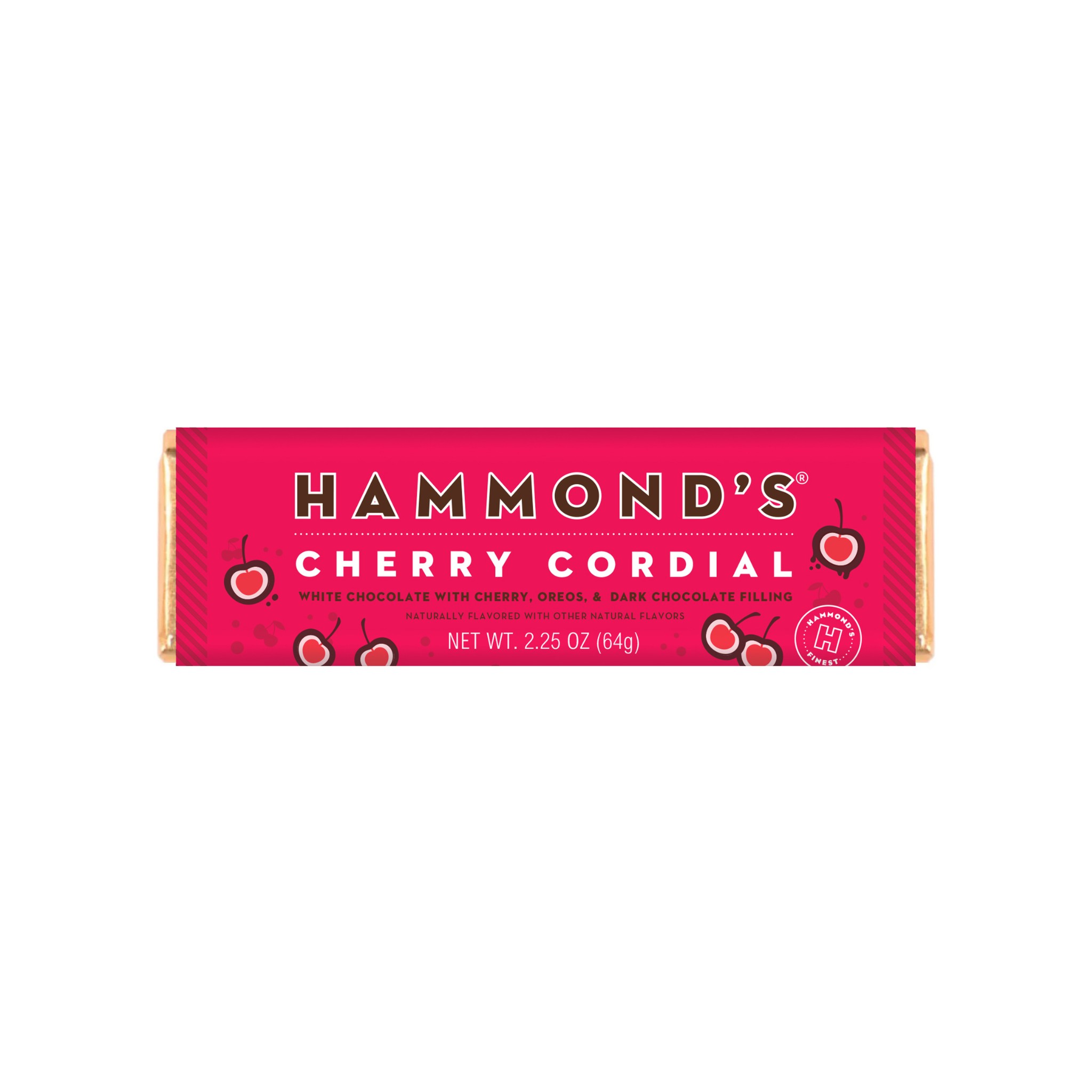 HAMMONDS - 2.25 OZ BAR CHERRY CORDIAL 12 CT (X)