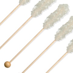 D&P - 72 CT SWIZZLE STIX WHITE UNWRPD