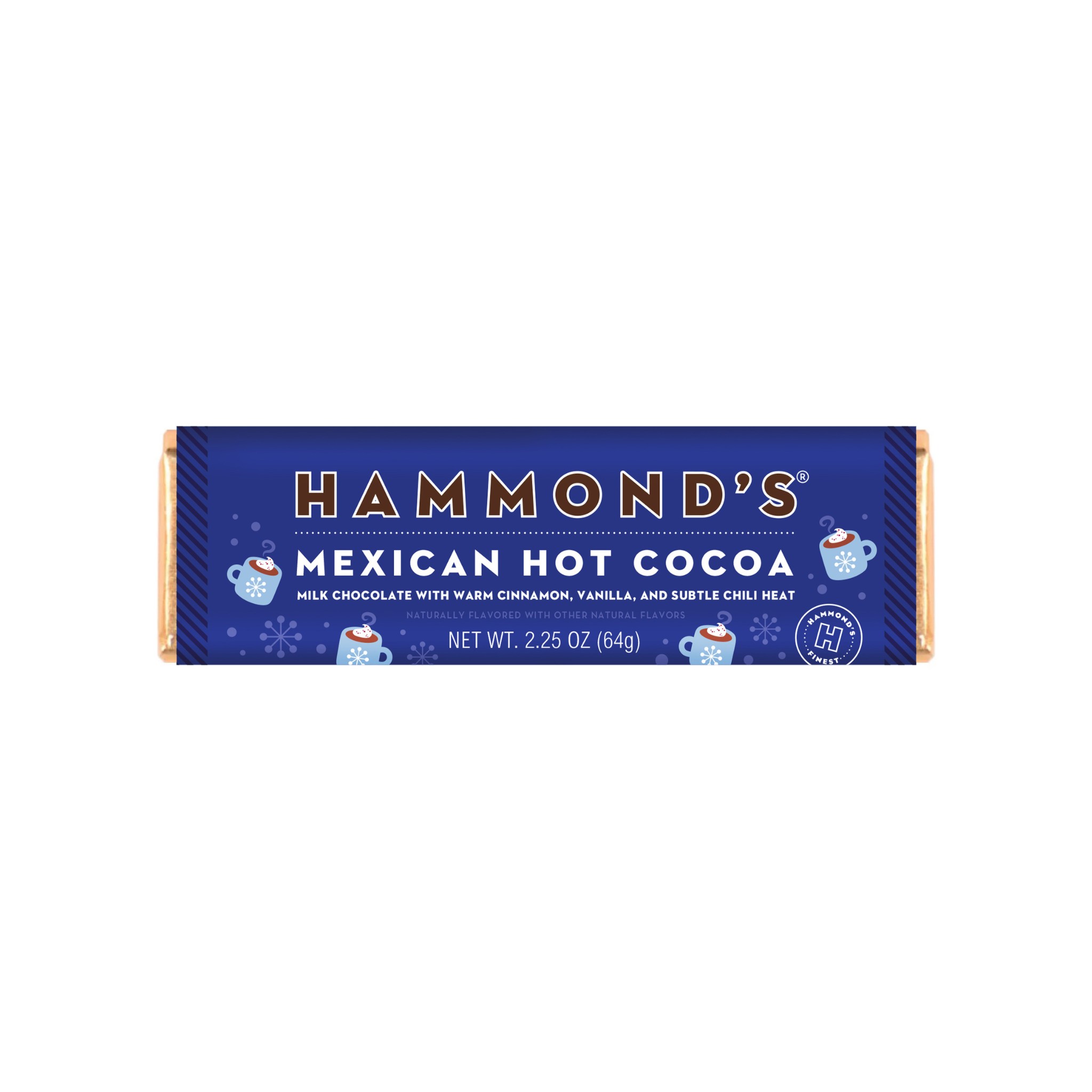 HAMMONDS - 2.25 OZ BAR MEXI HOT COCOA 12 CT (X)