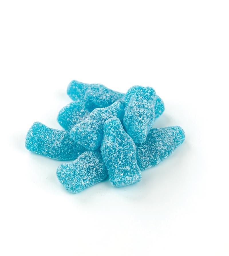 VERBURG - BLUE RASP COLA BOTTLES