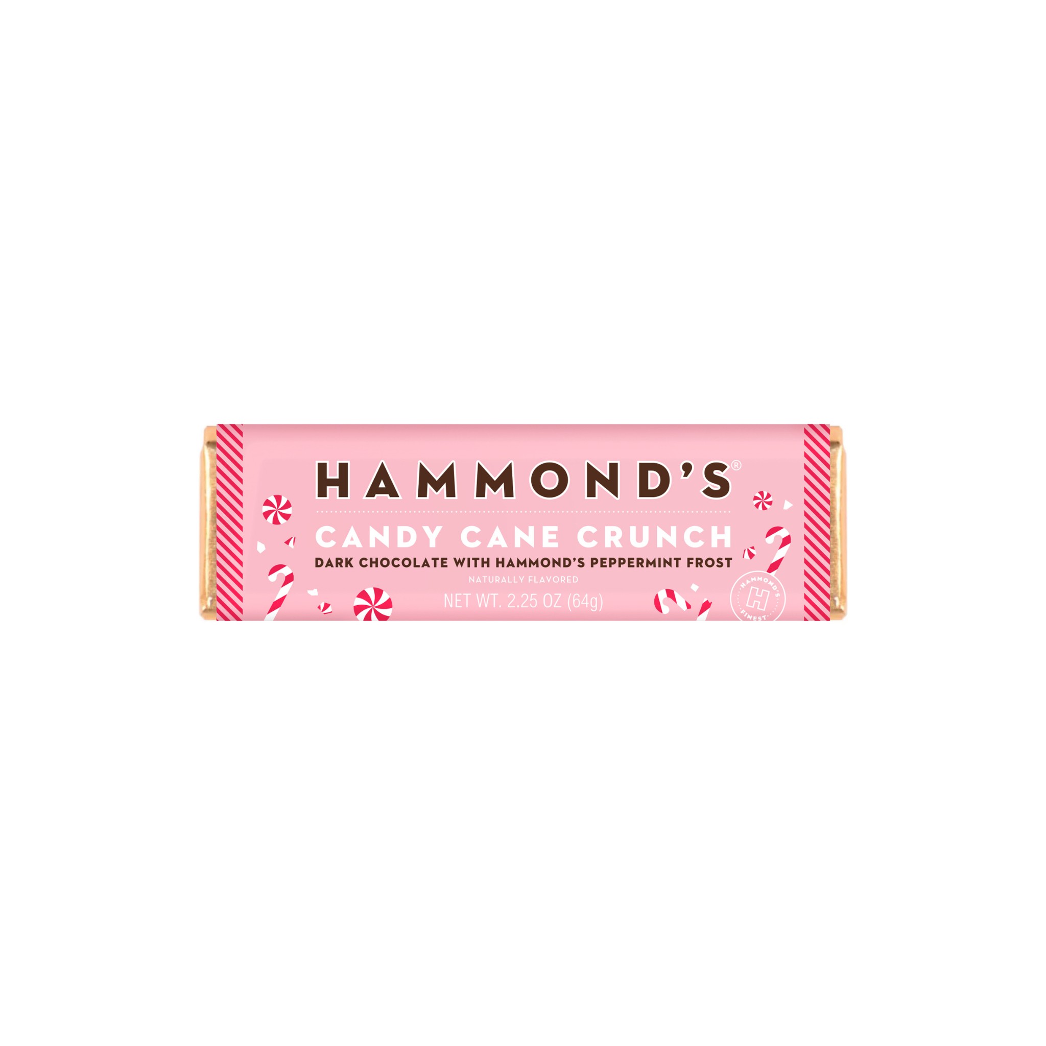 HAMMONDS - 2.25 OZ BAR CANDY CANE CRUNCH 12 CT (X)