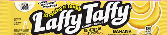 NESTLE - LAFFY TAFFY BARS 24 CT BANANA