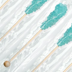 D&P - 72 CT SWIZZLE STIX COTTON CANDY WRPD