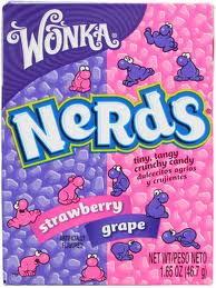 NESTLE - NERDS BOXES 36 CT GRAPE/STRAW