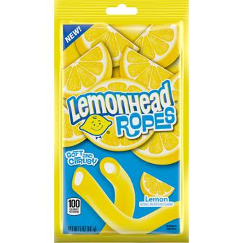 FERRARA - LEMONHEADS ROPES 5 OZ BAG 12 CT (S)