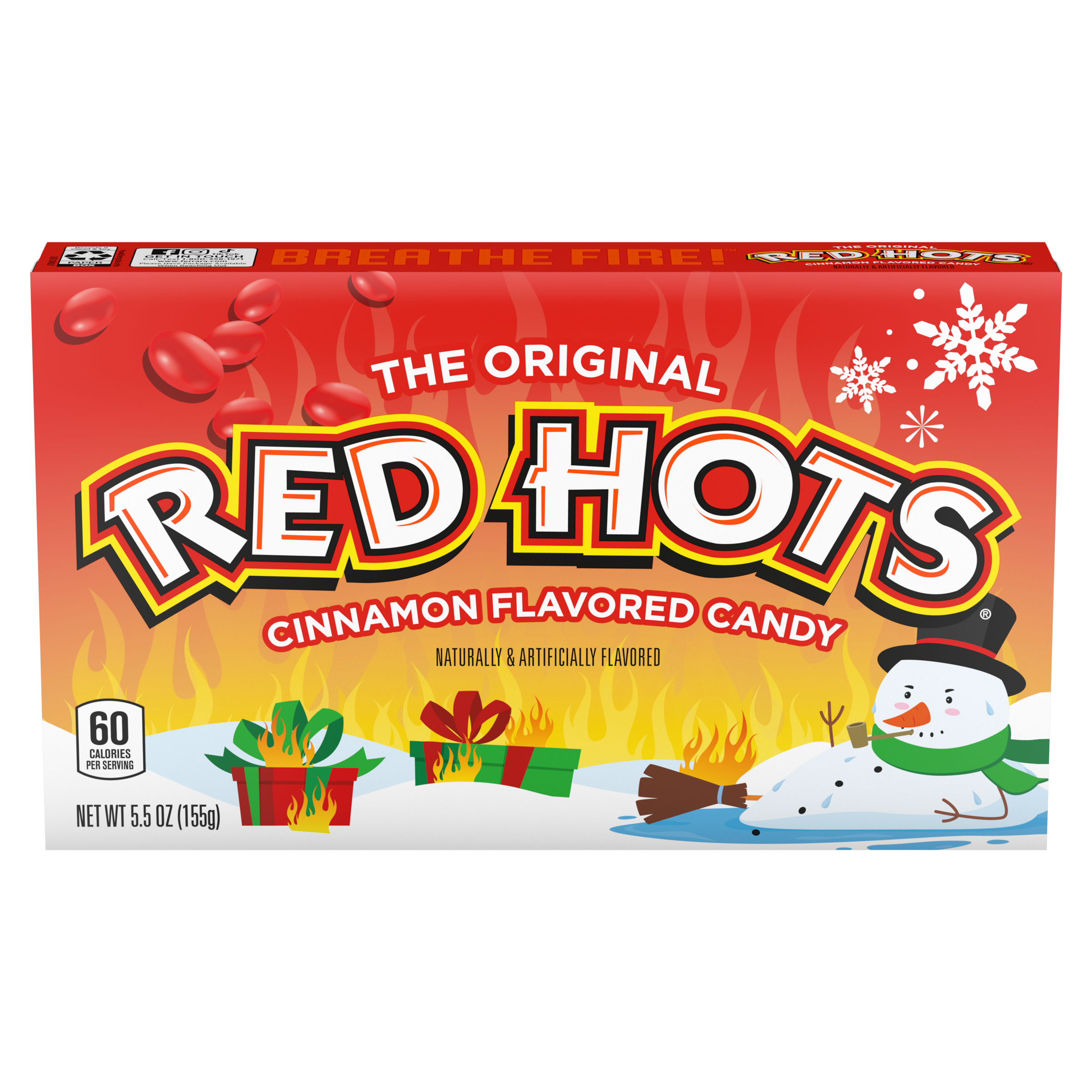 FERRARA - RED HOTS 5 OZ BX 12 CT (S)