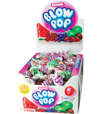 CHARMS - ASST BLOW POPS 100 CT