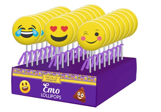 MELVILLE - EMOJI ASST POPS 24 CT (S)